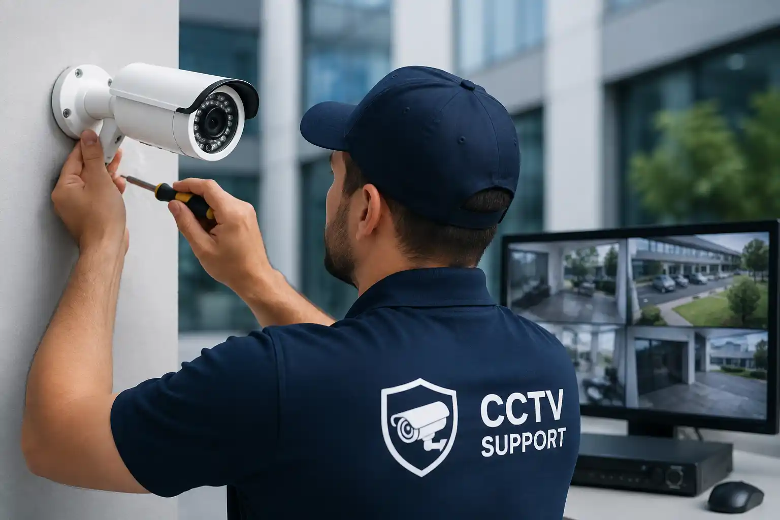 CCTV system support for existing installations in Dubai