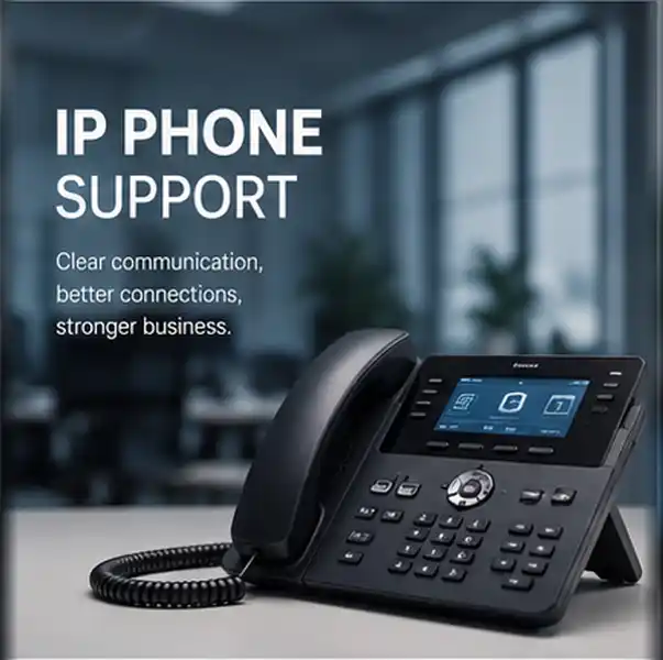 IP phone support and office extension troubleshooting in the UAE
