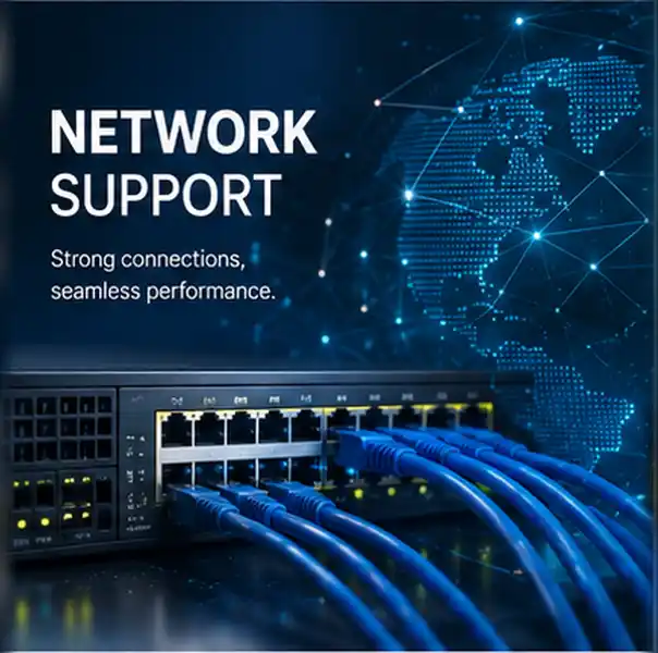 Office network support and troubleshooting in the UAE